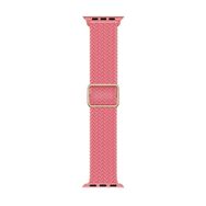 Microsonic Apple Watch SE 2022 44 mm Pembe Braided Loop Band Kordon