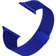 Microsonic Apple Watch SE 2022 Lacivert 44 mm Milanese Loop Kordon