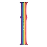 Microsonic Apple Watch SE 2022 Pride Edition 44 mm Silikon Kordon