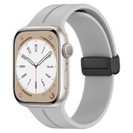 Microsonic Apple Watch SE 2022 Ribbon Line Gri 44 mm Kordon