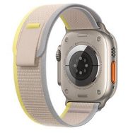 Microsonic Apple Watch SE 2022 Trail Loop Bej 44 mm Kordon