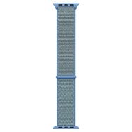 Microsonic Apple Watch SE 40 mm Hasırlı Woven Mavi Uyumlu Kordon