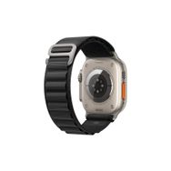 Microsonic Apple Watch SE Alpine Loop Siyah 2022 44 mm Kordon
