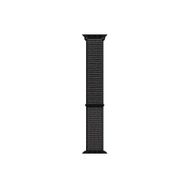 Microsonic Apple Watch Series 1 38 mm Woven Sport Loop Black Hasırlı Kordon