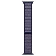 Microsonic Apple Watch Series 1 38 mm Woven Sport Loop Midnight Blue Hasırlı Kordon
