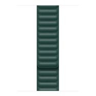 Microsonic Apple Watch Series 3 38 mm Leather Link Band Koyu Yeşil Kordon