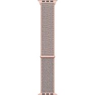 Microsonic Apple Watch Series 3 38 mm Woven Sport Loop Pink Sand Hasırlı Kordon