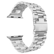 Microsonic Apple Watch Series 4 40 mm Metal Stainless Steel Gümüş Kordon