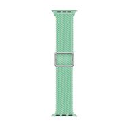 Microsonic Apple Watch Series 5 40 mm Braided Loop Band Yeşil Akıllı Saat Kordonu