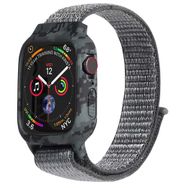 Microsonic Apple Watch Series 5 40 mm Camouflage Armor Pro Gri Kordon