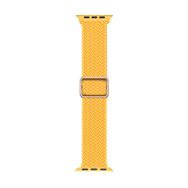 Microsonic Apple Watch Series 5 40 mm Knitted Fabric Loop Sarı Uyumlu Kordon