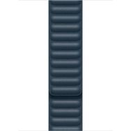 Microsonic Apple Watch Series 5 40 mm Lacivert Leather Link Band Kordon