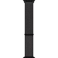 Microsonic Apple Watch Series 5 40 mm Woven Sport Loop Black Hasırlı Kordon