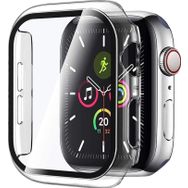 Microsonic Apple Watch Series 5 44 mm Clear Premium Slim Watchband Şeffaf Kılıf