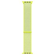 Microsonic Apple Watch Series 5 Uyumlu 40 mm Hasırlı Woven Sport Loop Flash Light Kordon