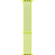 Microsonic Apple Watch Series 5 Uyumlu 40 mm Hasırlı Woven Sport Loop Flash Light Kordon