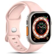 Microsonic Apple Watch Series 6 40 mm Active Flex Wristband Rose Gold Uyumlu Kordon