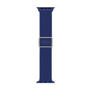 Microsonic Apple Watch Series 6 40 mm Braided Loop Band Lacivert Kordon