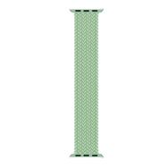 Microsonic Apple Watch Series 6 40 mm Braided Solo Loop Band Açık Yeşil 127 mm Small Kordon