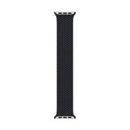 Microsonic Apple Watch Series 6 40 mm Braided Solo Loop Band Siyah 127 mm Small Kordon