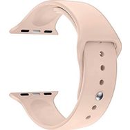 Microsonic Apple Watch Series 6 40 mm Rose Gold Silikon Kordon
