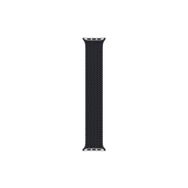 Microsonic Apple Watch Series 6 44 mm Braided Solo Loop Band Siyah Medium 147 mm Kordon