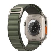Microsonic Apple Watch Series 7 41 mm Alpine Loop Yeşil Kordon