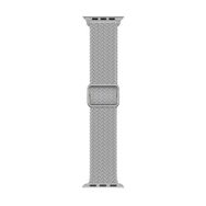 Microsonic Apple Watch Series 7 41 mm Braided Loop Band Gri Kordon