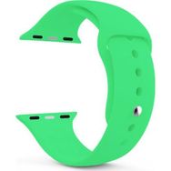 Microsonic Apple Watch Series 7 41 mm Yeşil Silikon Kordon
