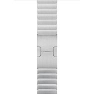 Microsonic Apple Watch Series 7 45 mm Gümüş Link Bracelet Band Kordon