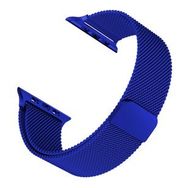 Microsonic Apple Watch Series 7 45 mm Milanese Loop Lacivert Kordon