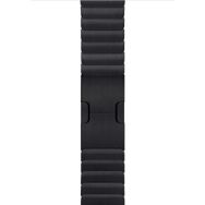 Microsonic Apple Watch Series 7 45 mm Siyah Link Bracelet Band Kordon