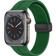 Microsonic Apple Watch Series 7 45 mm Yeşil Ribbon Line Kordon