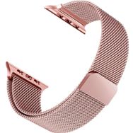 Microsonic Apple Watch Series 7 Milanese Loop Rose Gold 41 mm Kordon