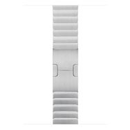 Microsonic Apple Watch Series 8 41 mm Gümüş Link Bracelet Band Kordon