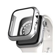 Microsonic Apple Watch Series 8 41 mm Gümüş Matte Premium Slim Watch Band Kılıf