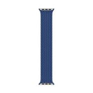 Microsonic Apple Watch Series 8 45 mm Braided Solo Loop Band Mavi Medium 147 mm Kordon