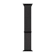 Microsonic Apple Watch Series 8 45 mm Hasırlı Woven Sport Loop Siyah Kordon