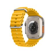 Microsonic Apple Watch Series 8 45 mm Ocean Band Sarı Kordon