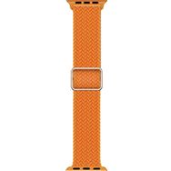 Microsonic Apple Watch Series 8 45 mm Turuncu Braided Loop Band Kordon