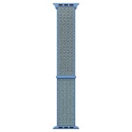 Microsonic Apple Watch Series 8 Hasırlı Woven Sport Loop Mavi 41 mm Kordon