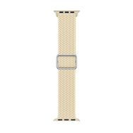 Microsonic Apple Watch Series 9 45 mm Braided Loop Band Bej Kordon