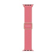 Microsonic Apple Watch Series 9 45 mm Braided Loop Band Pembe Kordon