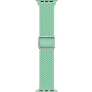 Microsonic Apple Watch Series 9 45 mm Braided Loop Band Yeşil Kordon