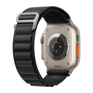 Microsonic Apple Watch Series 9 45 mm Siyah Alpine Loop Kordon