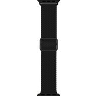 Microsonic Apple Watch Series 9 Braided Loop Band Siyah 41 mm Kordon