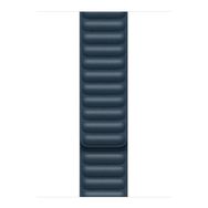 Microsonic Apple Watch Series 9 Leather Link Band Lacivert 41 mm Kordon
