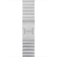 Microsonic Apple Watch Series 9 Link Bracelet Band Gümüş 41 mm Kordon