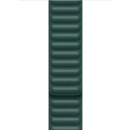 Microsonic Apple Watch Ultra 2 Leather Link Band Koyu Yeşil Kordon