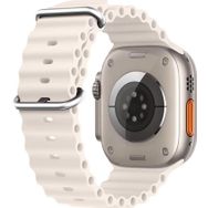 Microsonic Apple Watch Ultra 2 Ocean Band Bej Kordon
